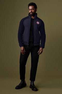 Ropa Canada Goose Hombre Outlet - Grafton Reversible Forro Polar Azul Marino FC9846207